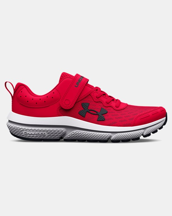 Boys' Pre-School UA Assert 10 AC Running Shoes, Red, pdpMainDesktop image number 0
